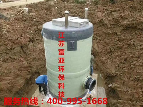 浙江一体化污水提升泵站安装